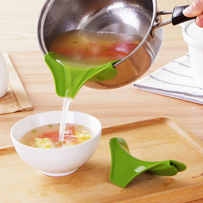 Silicone Soup Funnel Kitchen Gadget Tools - Eizzly