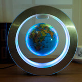 Round LED Megnatic World Map
