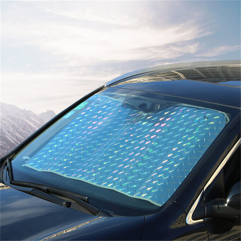 Universal Car Front Windscreen Foldable UV Shield Cover