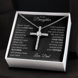 My Daughter | Believe In Yourself - CZ Cross NecklaceSharing your faith has never been easier than with this gorgeous gift. The CZ Cross necklace is the perfect present for baptisms, birthdays, and every celebration inJewelryShineOn FulfillmentThe Everlasting Gift