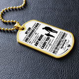 My Son | I Closed My Eyes - Dog Tag ChainPurchase This Best-seller and We Guarantee It Will Exceed Your Highest Expectations! ➜ Our patent-pending jewelry is made of high quality surgical steel with a shattJewelryShineOn FulfillmentThe Everlasting Gift
